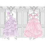 Megan Hess. Elegance варинант исполнения - 2 | Loft Concept в Грозном