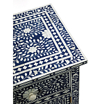 Комод инкрустация костью ORIENTAL Indian синий орнамент варинант исполнения - 4 | Loft Concept в Грозном