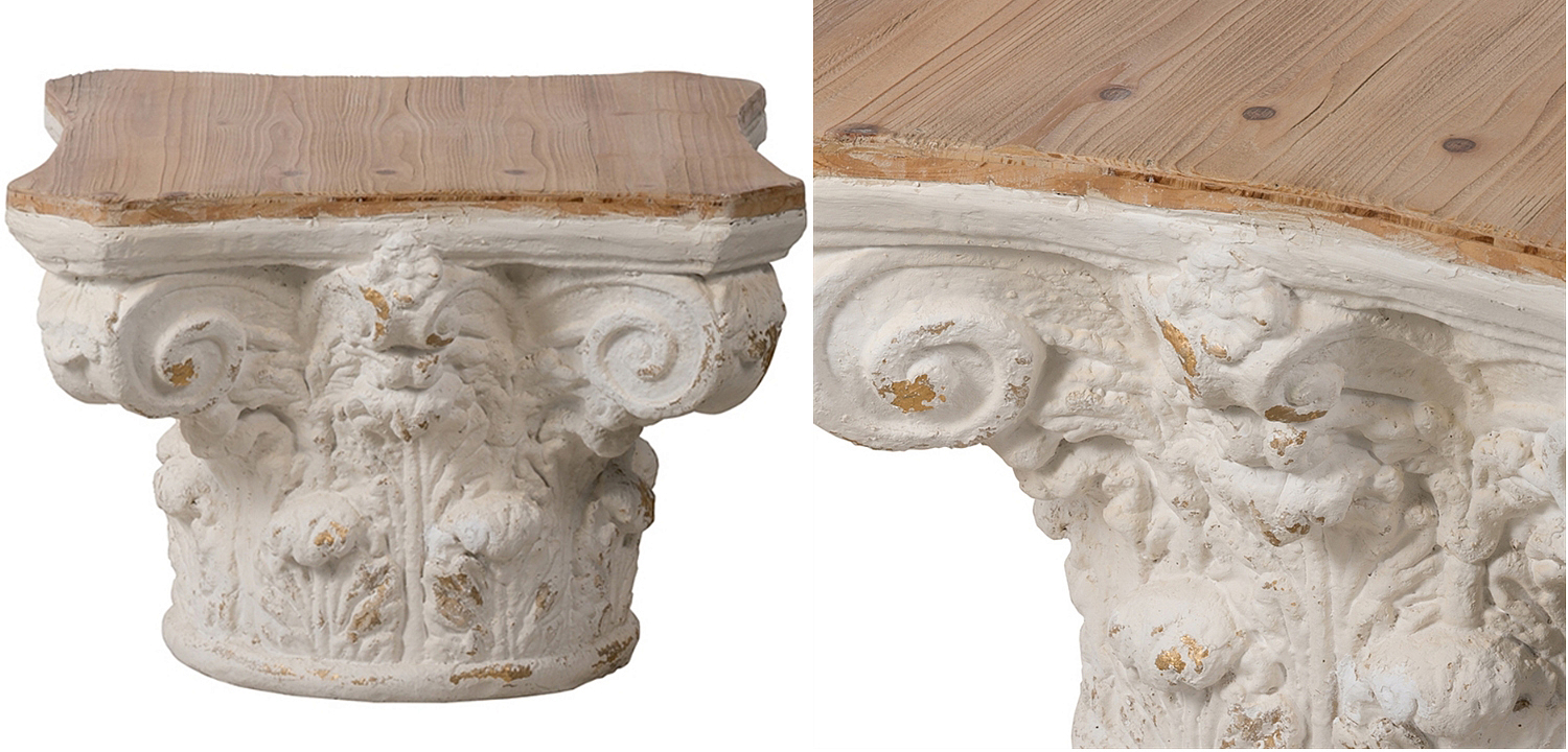 Приставной стол Ancient Roman Column Side Table Приставной стол Ancient Roman Column Side Table - Loft-Concept в Грозном