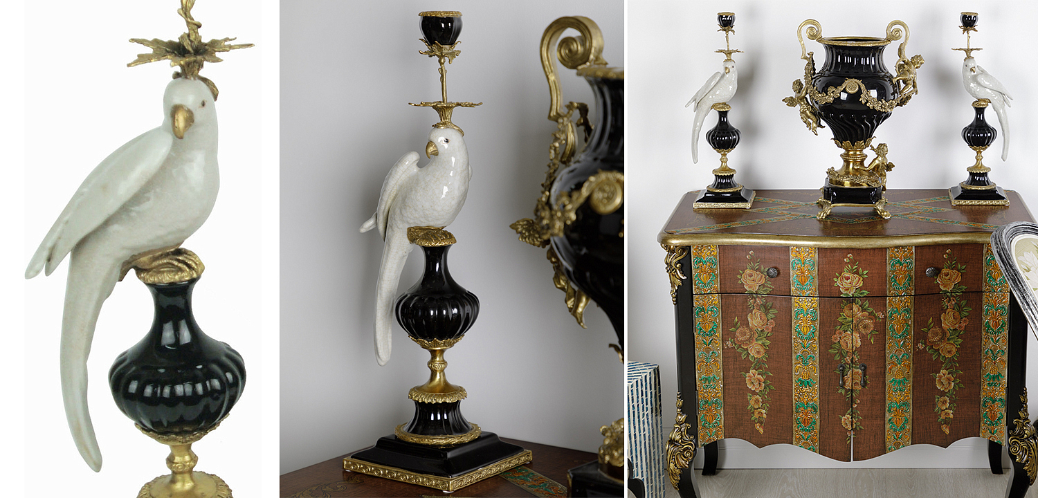Подсвечник White Parrot Подсвечник White Parrot - Loft-Concept в Грозном
