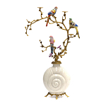 Подсвечник с декором из птиц на ветвях Birds of Paradise варинант исполнения - 1 | Loft Concept в Грозном