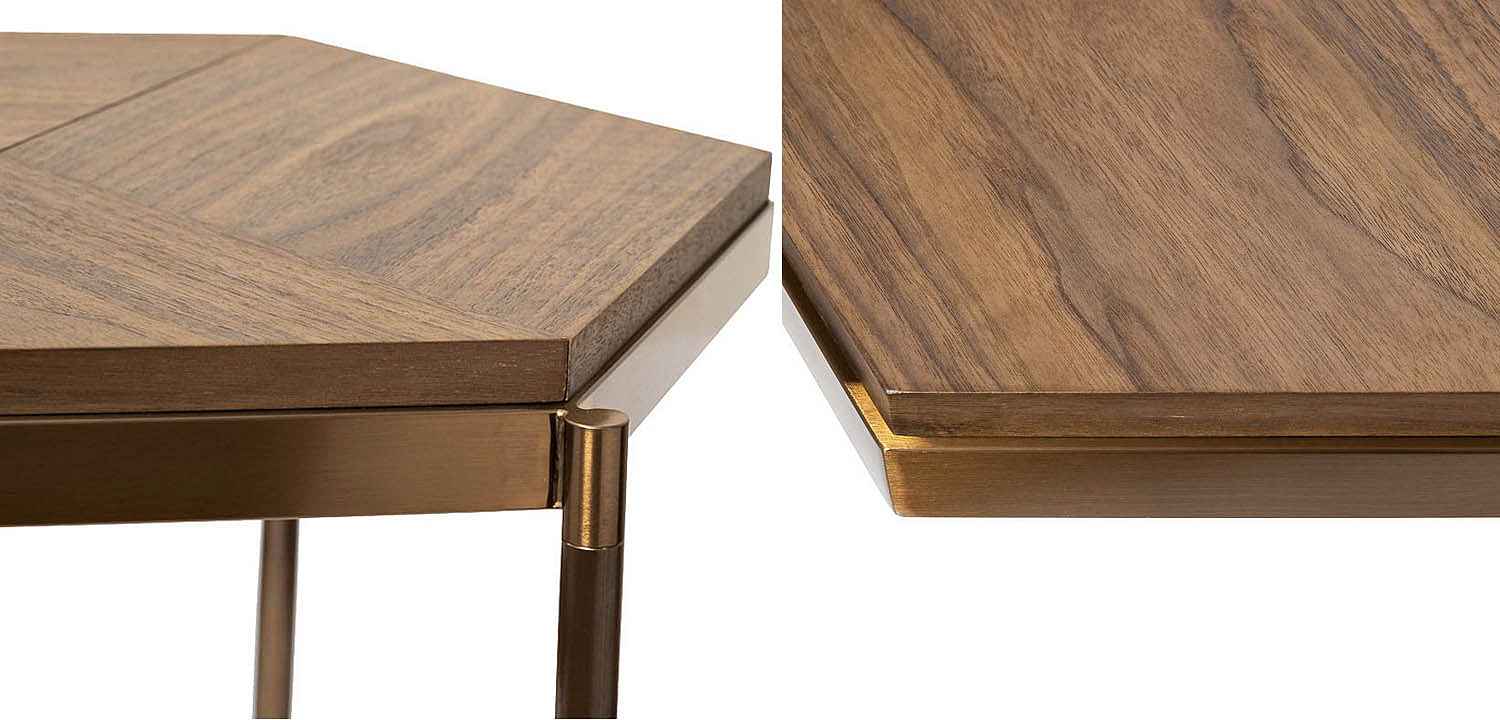 Приставной стол Hexagonal Side Table Приставной стол Hexagonal Side Table - Loft-Concept в Грозном