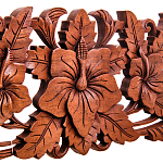 Панно из дерева цветы Celticflower  Panel With Trees варинант исполнения - 2 | Loft Concept в Грозном