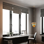 Люстра конусовидная с каскадом из разноцветных круглых подвесов Key Lustar варинант исполнения - 5 | Loft Concept в Грозном