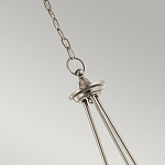 Люстра с прозрачными плафонами из пузырчатого стекла Kichler варинант исполнения - 8 | Loft Concept в Грозном