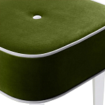 Квадратный мягкий пуф на белых ножках Winton Pouf Square варинант исполнения - 2 | Loft Concept в Грозном