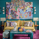 Homer Simpson in Paradise картина акрил на холсте варинант исполнения - 1 | Loft Concept в Грозном