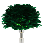 Настольная лампа с перьями Plumage Green Table Lamp варинант исполнения - 2 | Loft Concept в Грозном