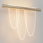 Бра с тремя элементами в форме лепестков и металлическим основанием DALI Tonin Casa варинант исполнения - 1 | Loft Concept в Грозном