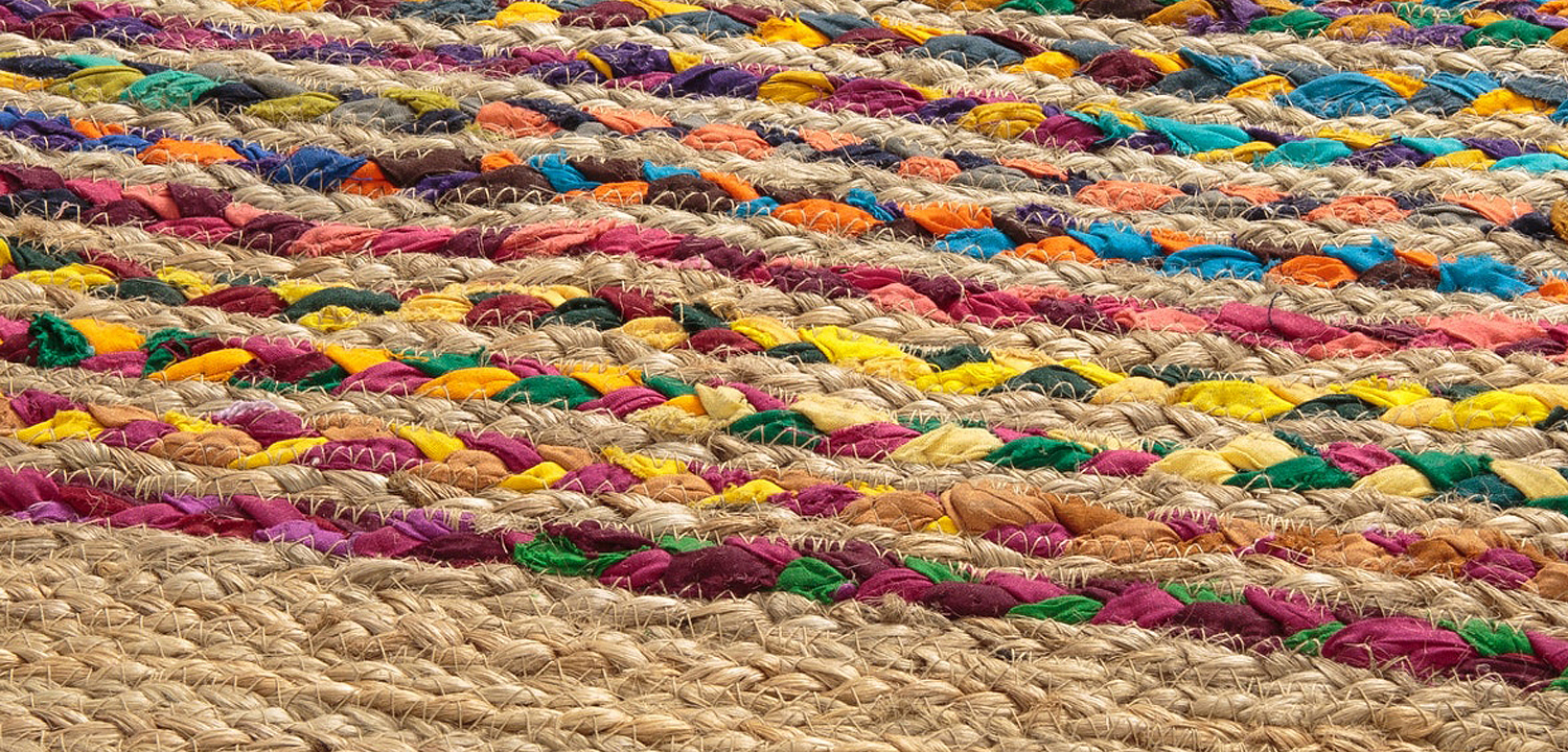 Ковер Multicolored Carpet 100% джут Ковер Multicolored Carpet 100% джут - Loft-Concept в Грозном
