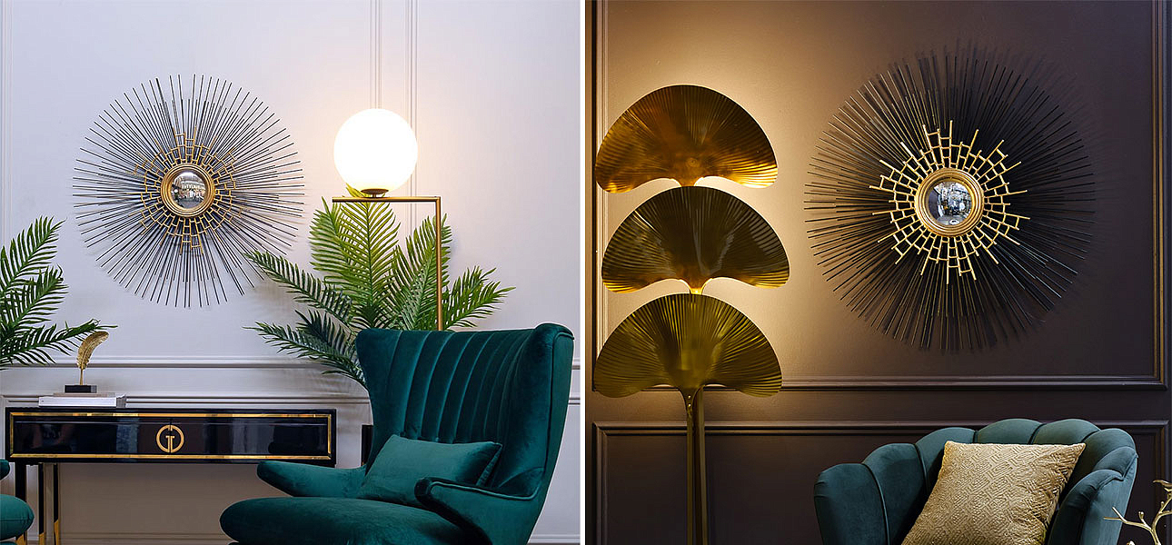 Зеркало настенное Gold Filler - Loft-Concept в Грозном