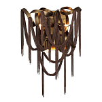 Бра с изогнутыми металлическими лентами и цепочками Atlantis Chain варинант исполнения - 3 | Loft Concept в Грозном