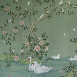 Обои ручная роспись Harpsden blue варинант исполнения - 1 | Loft Concept в Грозном