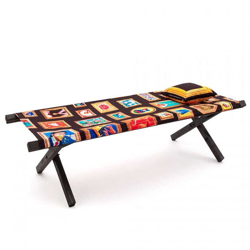 Шезлонг Seletti Poolbed Frames Черный Мульти Шезлонг Seletti Poolbed Frames Черный Мульти в Грозном | Loft Concept