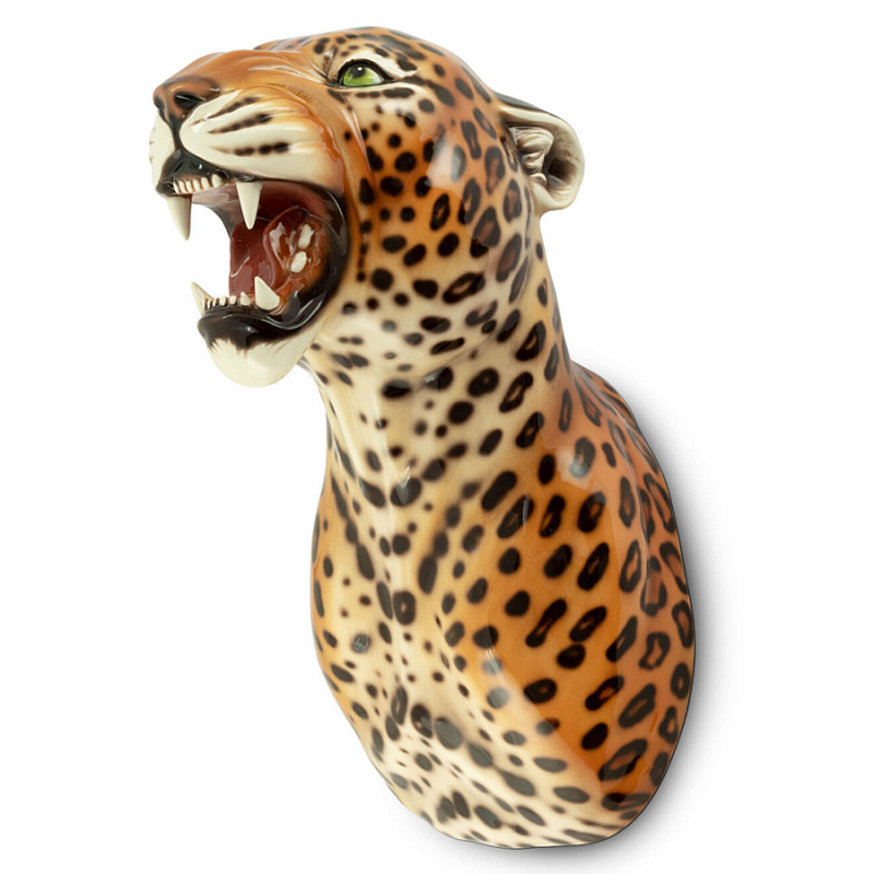 Аксессуар на стену Леопард Abhika LEOPARD HEAD HANGING Коричневый Аксессуар на стену Леопард Abhika LEOPARD HEAD HANGING Коричневый в Грозном | Loft Concept