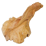 Статуэтка из дерева игуана Animals of the World варинант исполнения - 5 | Loft Concept в Грозном