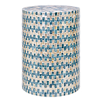 Столик с инкрустацией с перламутровым узором Rona варинант исполнения - 1 | Loft Concept в Грозном