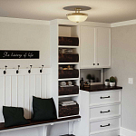 Потолочный светильник со стеклянным плафоном в виде купола Quoizel варинант исполнения - 16 | Loft Concept в Грозном