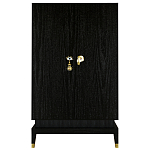 Платяной шкаф Elsa Dreams Black с 2-мя фасадами варинант исполнения - 5 | Loft Concept в Грозном