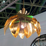 Подвесной светильник Tropical Leaves Hanging lamp варинант исполнения - 1 | Loft Concept в Грозном