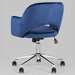 Кресло для компьютерного стола Veloury Blue варинант исполнения - 6 | Loft Concept в Грозном