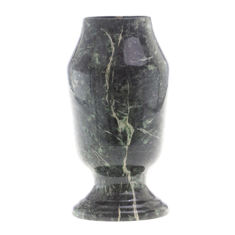 Ваза декоративная из камня змеевик Vase Serpentine Змеевик Ваза декоративная из камня змеевик Vase Serpentine Змеевик в Грозном | Loft Concept