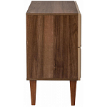 Тумба прикроватная бежевая из массива бука с 2-мя ящиками Wenge Light варинант исполнения - 3 | Loft Concept в Грозном