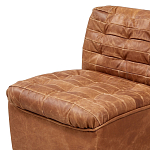 Модульное кожаное кресло Maxence Lounge Leather Armchair варинант исполнения - 2 | Loft Concept в Грозном