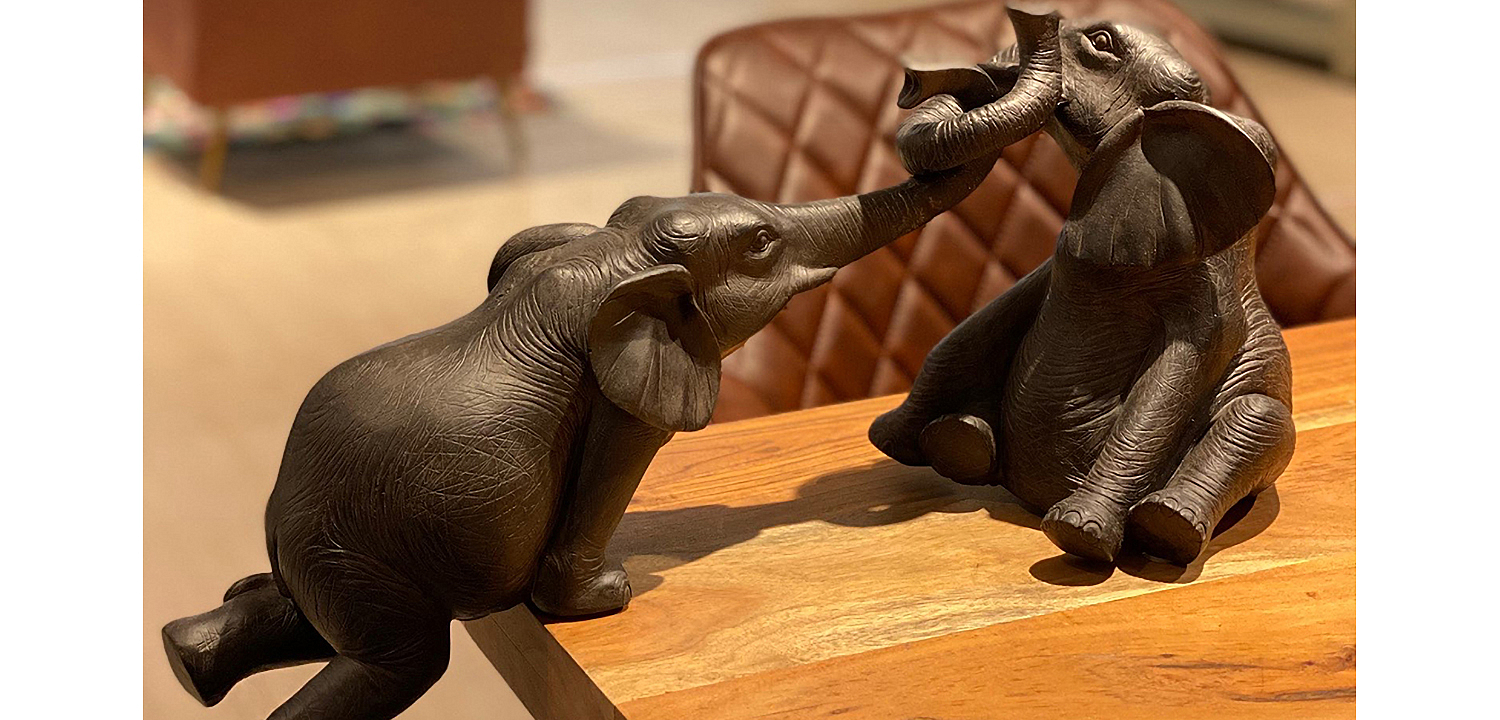 Статуэтка Two Elephants Статуэтка Two Elephants - Loft-Concept в Грозном