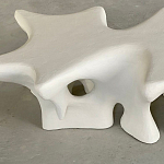 Кофейный стол природной формы Sirius White Coffee Table варинант исполнения - 1 | Loft Concept в Грозном