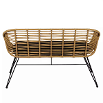 Кушетка плетеная из ротанга Wicker Сouch варинант исполнения - 2 | Loft Concept в Грозном