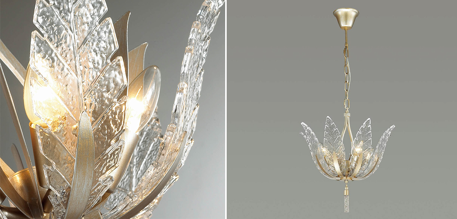 Люстра Glass Petals Chandelier 36 Люстра Glass Petals Chandelier 36 - Loft-Concept в Грозном