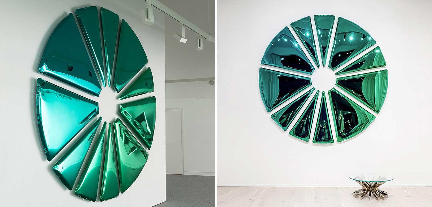 Арт-объект на стену Nucleus Gradient, Monumental Wall Sculpture Арт-объект на стену Nucleus Gradient, Monumental Wall Sculpture - Loft-Concept в Грозном