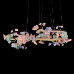 Люстра с цветочным декором Miscellaneous herbs варинант исполнения - 1 | Loft Concept в Грозном