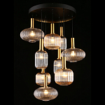 Люстра подвесная Karmelitta Smoky Black варинант исполнения - 2 | Loft Concept в Грозном