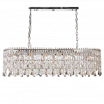 Люстра овальная с хрустальными подвесками Roul Crystal Light варинант исполнения - 6 | Loft Concept в Грозном