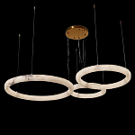 Люстра с 3-мя кольцами из натурального камня Minerals of Light варинант исполнения - 2 | Loft Concept в Грозном