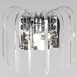 Бра цвета никель с изогнутыми хрустальными элементами Radiant Ribbons варинант исполнения - 2 | Loft Concept в Грозном