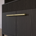 Стеллаж Primo с ящиками Темный орех варинант исполнения - 5 | Loft Concept в Грозном