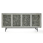 Буфет в гостиную с инкрустацией Palm Sideboard with Bone Inlay варинант исполнения - 1 | Loft Concept в Грозном
