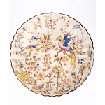 Чаша с цветочным орнаментом на ножке в виде бронзового ангела Eden Garden варинант исполнения - 4 | Loft Concept в Грозном