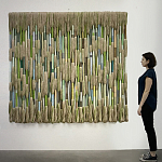 Художественный панно макраме Wall decor Voice the Forest варинант исполнения - 1 | Loft Concept в Грозном