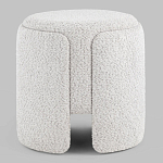 Дизайнерский Пуф Букле Poof Alice Light Gray Boucle  варинант исполнения - 2 | Loft Concept в Грозном