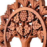 Панно из дерева круглое Osier Panel With Trees варинант исполнения - 2 | Loft Concept в Грозном