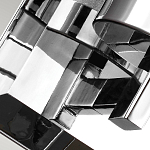 Бра для ванных комнат с цилиндрическим плафоном на прямоугольном зеркальном основании Feiss варинант исполнения - 4 | Loft Concept в Грозном