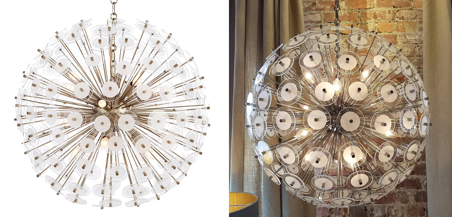 Люстра White Disco Glass Sputnik Chandelier 56 Люстра White Disco Glass Sputnik Chandelier 56 - Loft-Concept в Грозном