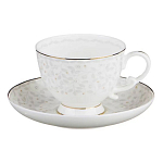 Чайный сервиз белого цвета из фарфора на 6 персон 15 предметов Floral Charm варинант исполнения - 1 | Loft Concept в Грозном