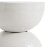 Приставной столик белого цвета Bead варинант исполнения - 3 | Loft Concept в Грозном