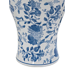 Ваза фарфоровая высокая с синими цветочными мотивами Independence варинант исполнения - 3 | Loft Concept в Грозном