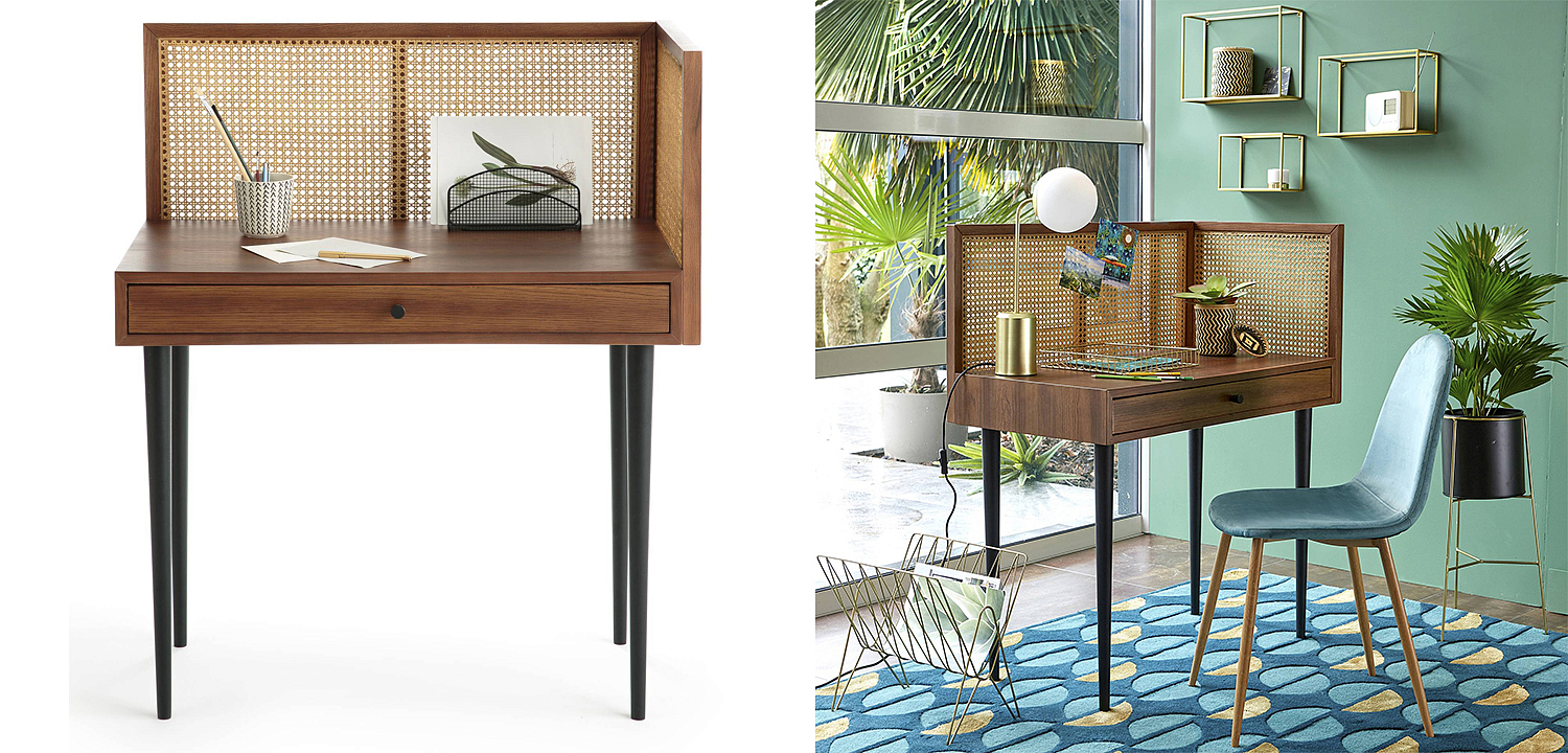 Рабочий стол Agnar Wicker Table Рабочий стол Agnar Wicker Table - Loft-Concept в Грозном